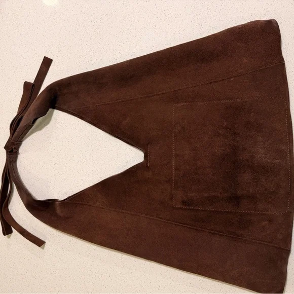 Dolce Vita Marie Chocolate Suede Tote - Picture 6 of 9